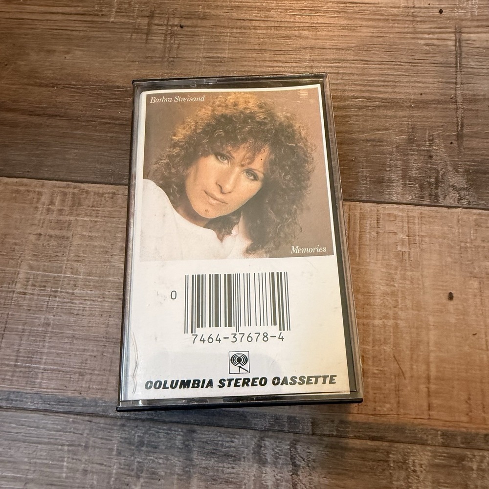 Barbara Streisand - Memories  Soundtrack - Cassette Tape‎